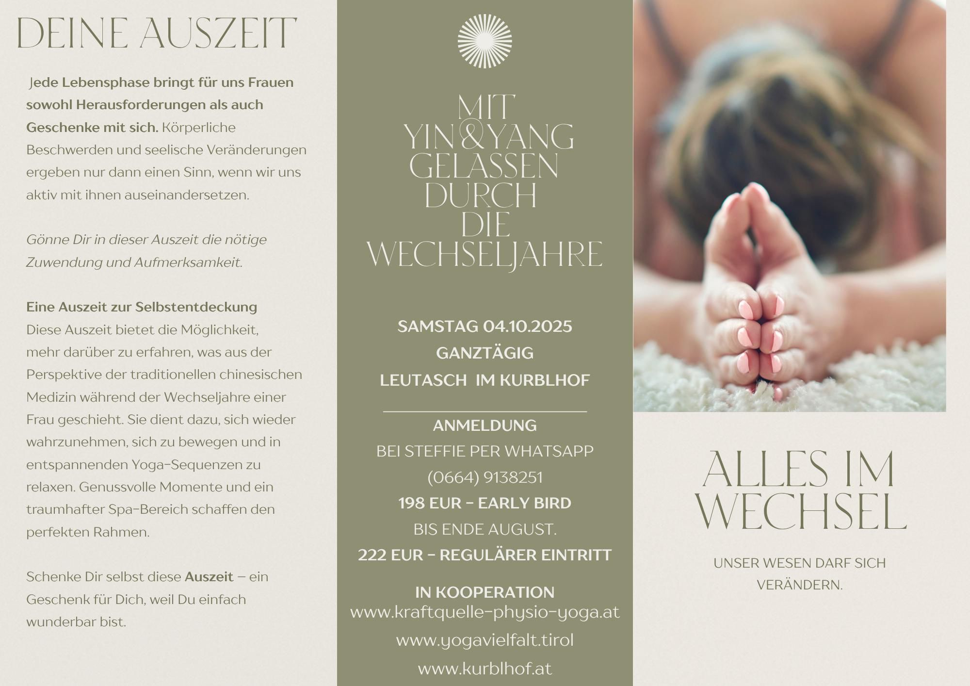 Kurblhof Natur Hotel Appartements Leutasch wochen | Yoga Day Retreat 04.10.2025